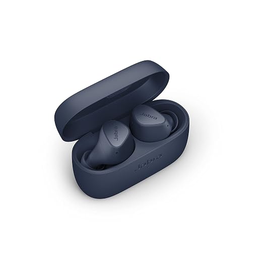Jabra Elite 3 in Ear Wireless Bluetooth Earbuds – Noise Isolating True Wireless Buds with 4 Built-in Microphones for Clear Calls, Rich Bass, Customizable Sound, and Mono Mode (SD)