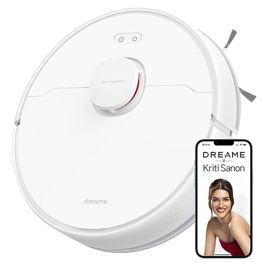 DREAME F9 Pro Robot Vacuum Cleaner and Mop 2-in-1, Mapping for Multiple Floors, Lidar Navigation, 150-Min Runtime, Vacuum Cleaner and Mop Robot, WiFi/App/Alexa, 2500 Pa (ASL)