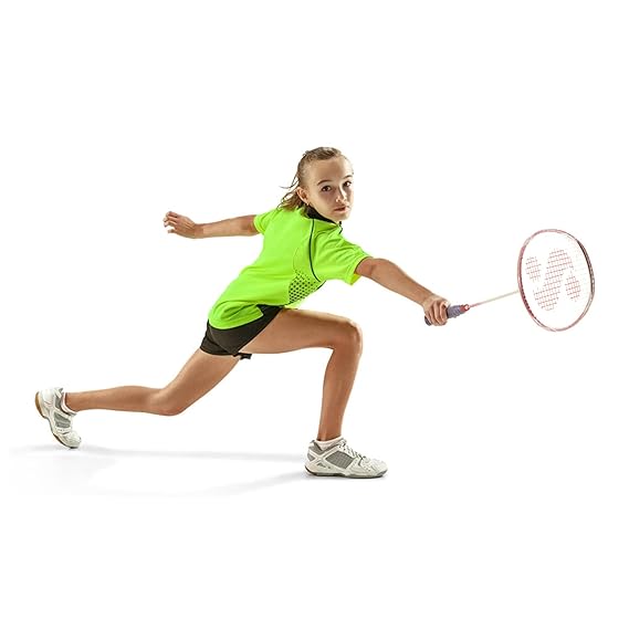 Silver's Aluminium Fire Badminton Kit (2 Racquets with Full Cover, 1 Box Shuttlecock Pack of 3) Black, Aluminium, FIRE Combo 2 with Nylon Shuttle, Black/White (ASL)