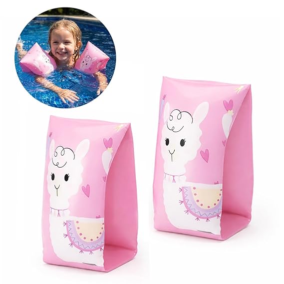 Lifelong Swimming Arm Band Float/Swim Armband/Arm Sleeves Band for Swimming Pool/Floater/Floaties for Kids Boys and Girls (Pink) (ASL)