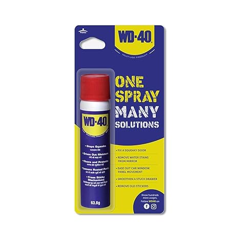 WD40 Multipurpose Spray for Home Improvement, Cleaning & Protectant Agent, Rust Removal Aerosol Spray