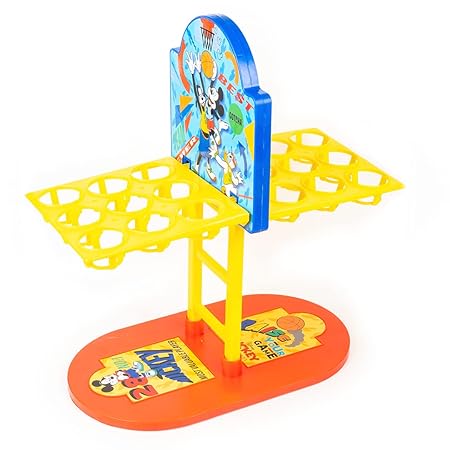 Ratna's Twin Arcade Basketball | Mickey & Friends Theme Tabletop Indoor Game for 2 Players, Age 5+