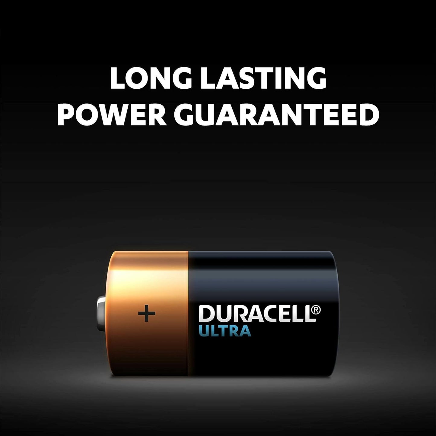 Duracell Ultra Alkaline D Battery, 2 Pcs