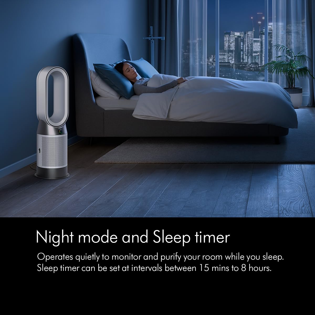 Dyson Air Purifier Hot+Cool Gen1-HP10 | 3in1-Heater, fan & purifier | Fully sealed to HEPA H13 | Removes 99.95% of allergens & pollutants as small as PM 0.1 Auto, Sleep & Night modes | 2 Year Warranty