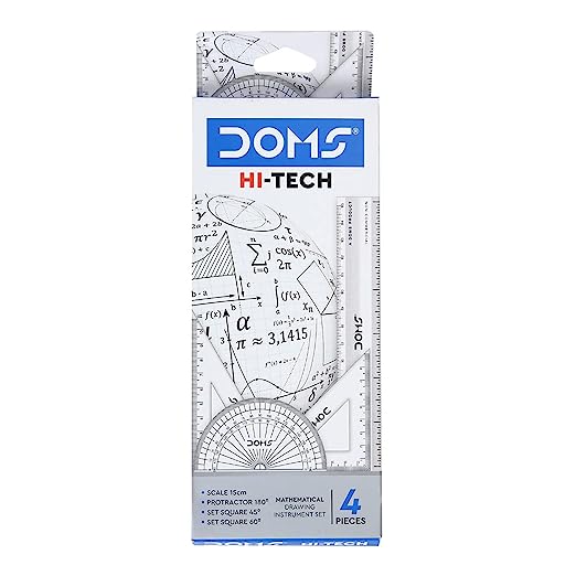 DOMS Hi-Tech Mathematical Instruments Set