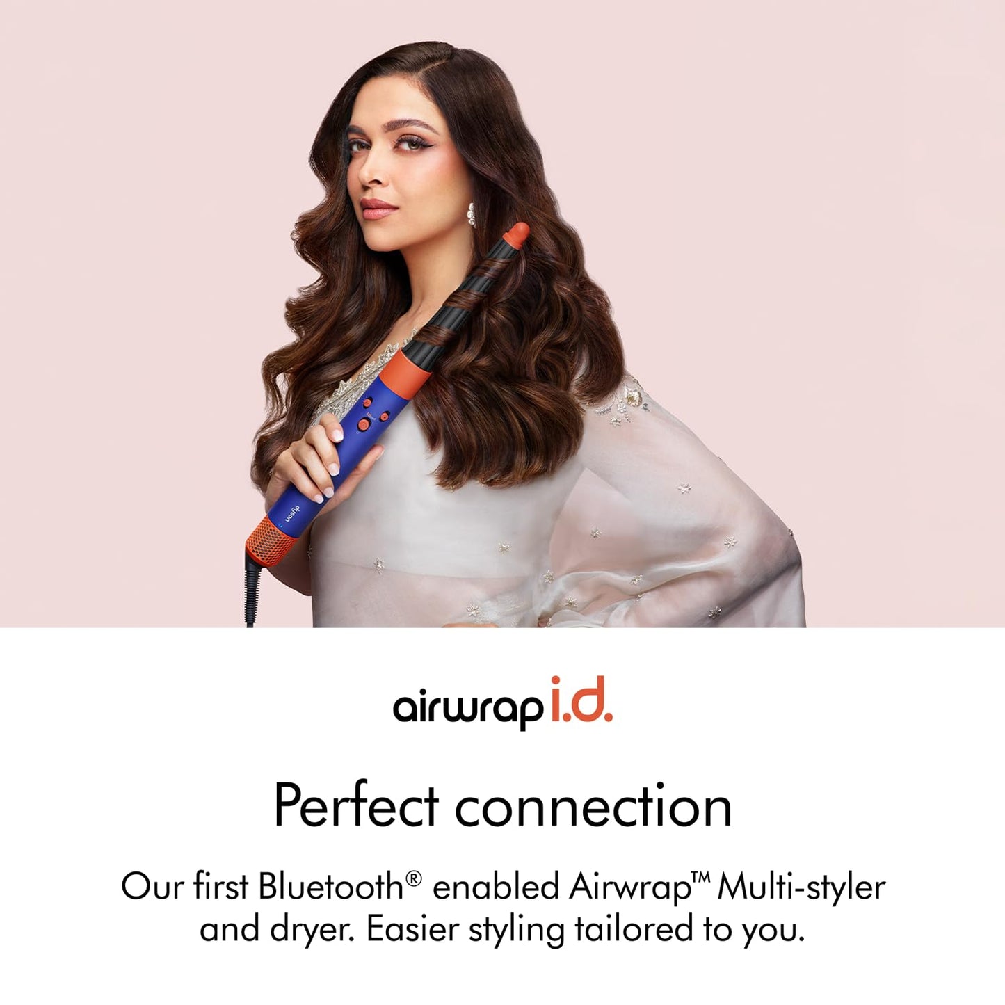 Dyson Airwrap I.D. 6-In-1 Multi-Styler | Styles Without Heat Damage| 7 Styling Settings|3 Speed & 3 Heat Settings|Cold Shot| Enhanced Coanda Airflow| 2 Yr Warranty,1300 Watts