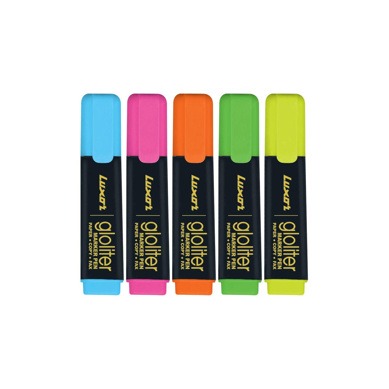 Luxor 886 N Highlighters - Set of 5