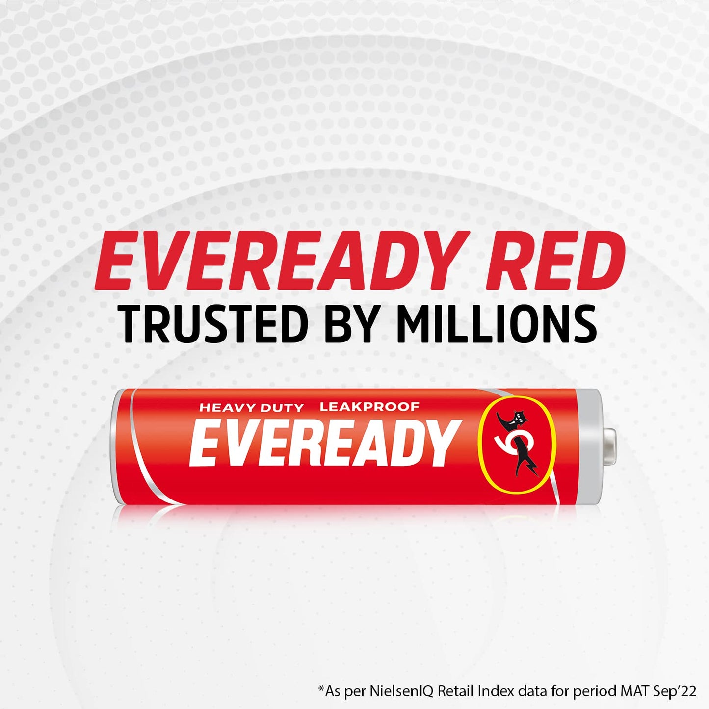 Eveready Carbon Zinc 1015 AA Battery Highly Durable. Leak Proof, 10 pcs