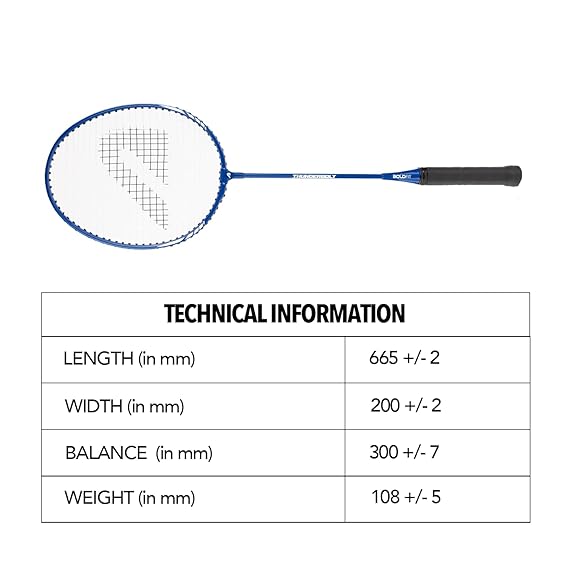 Boldfit Badminton Rackets for Beginners, Adults Aluminium Shuttle Bat with Full Cover Bag Badminton Racket for Practice & Match Lightweight Badminton Racquet with Grip Handle Shuttle Racket (ASL)