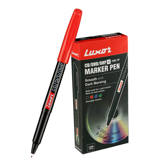 Luxor Fine 1237 F CD/DVD/OHP Marker - Set of 1 pcs.