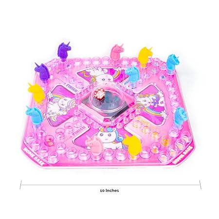 RATNA's Unicorn Bubble Trouble Board Game Dice Roller For Kids 4 Years +|Pack Of 1, Multicolor