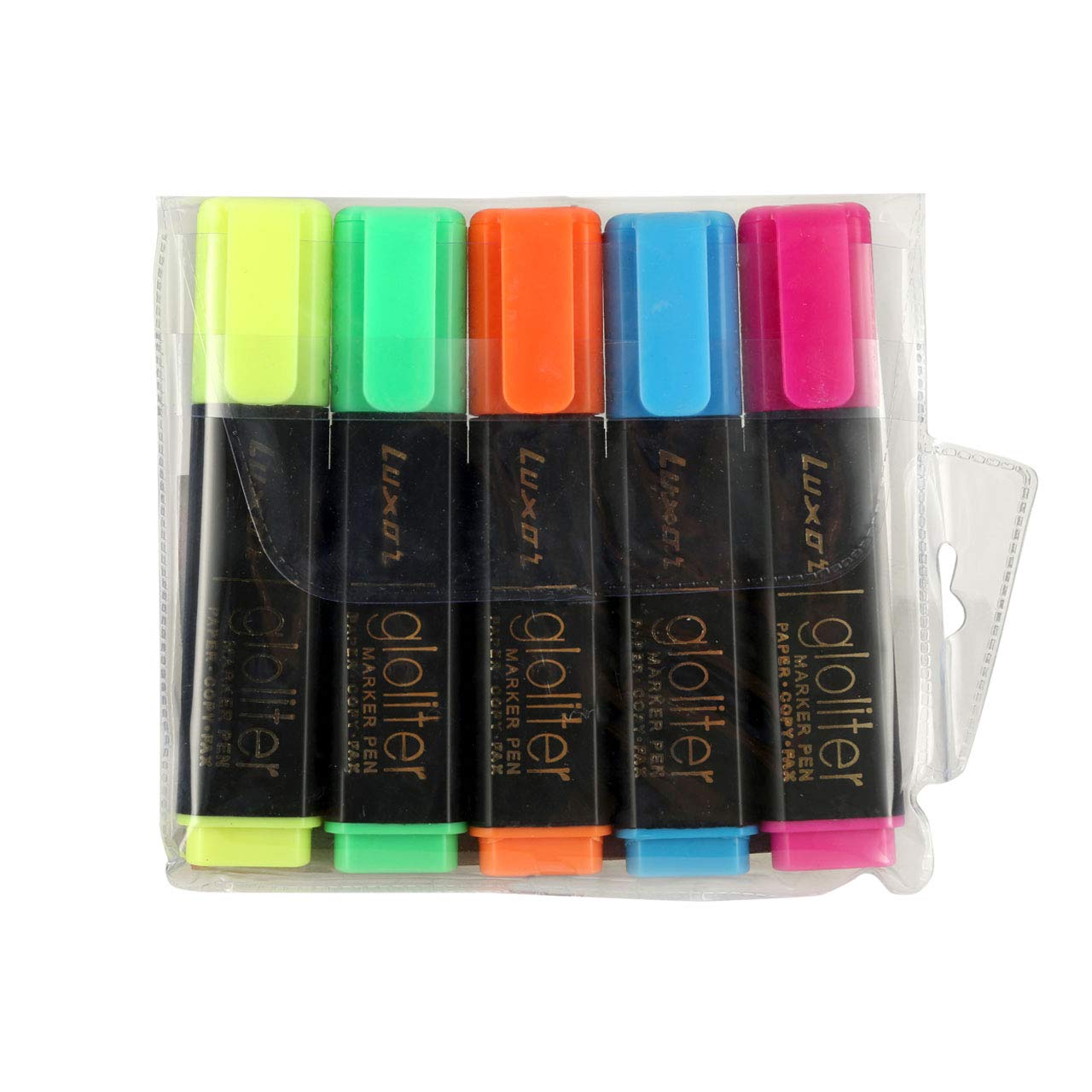 Luxor 886 N Highlighters - Set of 5