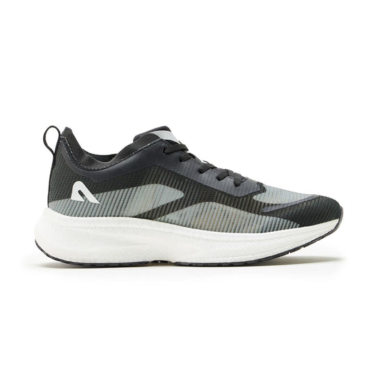 BoldFit Running Shoes for Men - Anti-Slip Sports Shoes With Soft Sole Extra Grip for Running, Jogging, Regular Gym - Black-Grey (ASL)