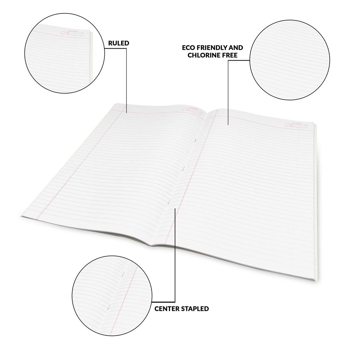 Classmate A4 Long Notebook - Single Line, Soft Cover Register