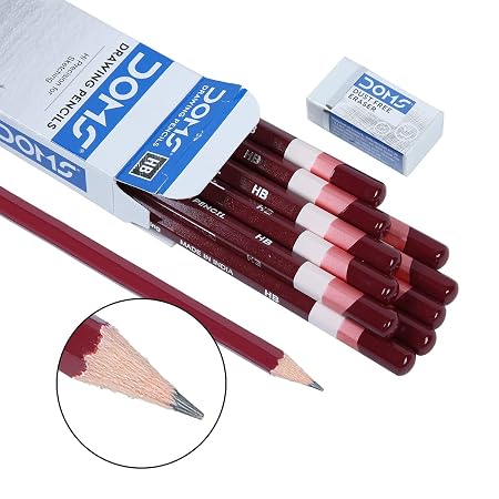 Doms Drawing & Sketching HB Graphite Pencils