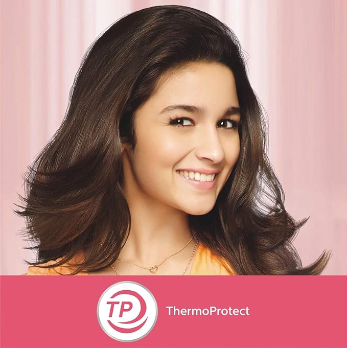 Philips India's No.1 Hair Styling Brand -Hair Dryer 1000W |Blow Dry for Men & Women | 2 Heat Settings| ThermoProtect tech |Travel-Friendly, Quick Dry,