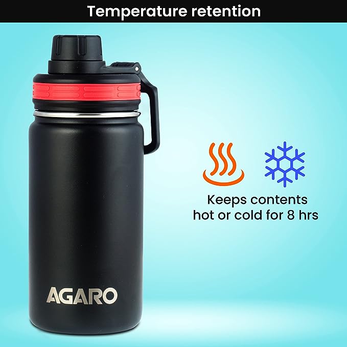 AGARO Imperial Vacuum Flask Black