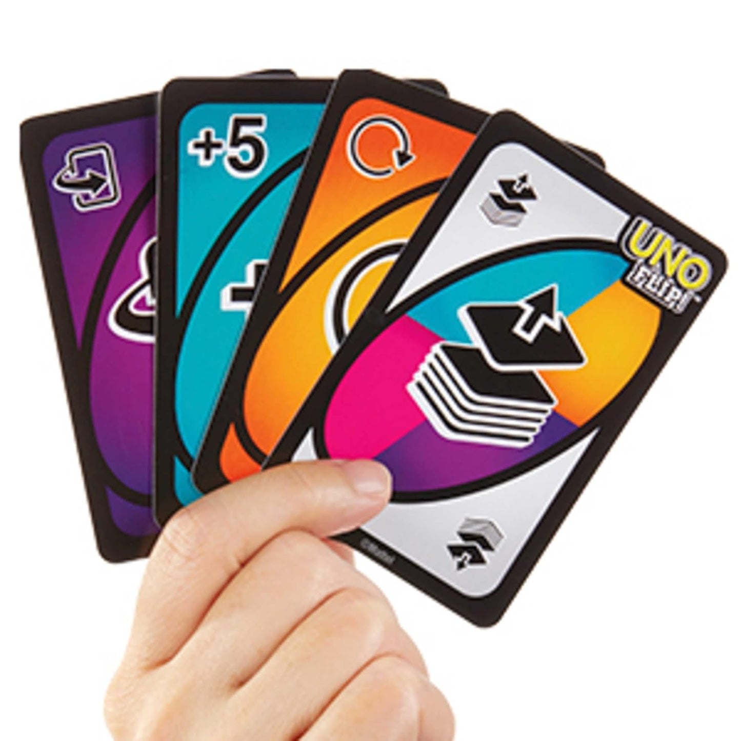 AMKAY Mattel Games Uno Flip Side Card Game, Multi color