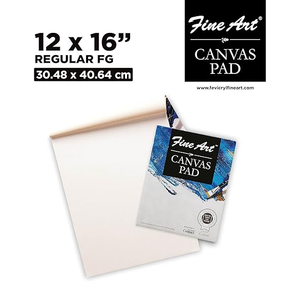 Fine Art Cotton Acrylic Painting Canvas Pad