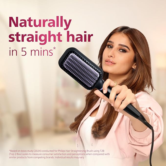 Philips Hair Straightener Brush BHH880