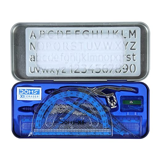 DOMS X1 Premium Mathematical Drawing Instrument Geometry Box