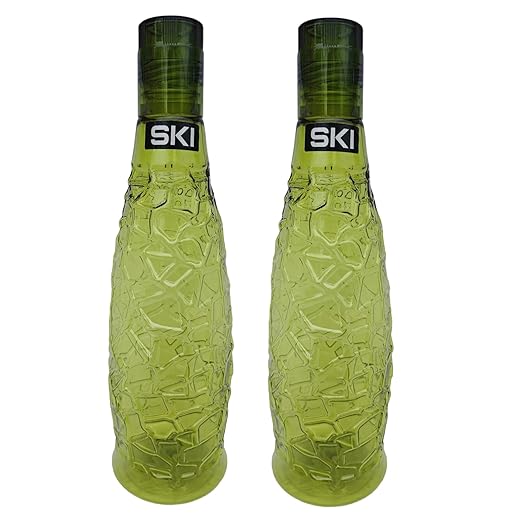 SKI Alaska Fridge Plastic Bottle 500ml (Set of 2) Leak proof & break-proof |Best Usage for Office/School/College/Gym/Picnic/Home/Fridge PACK OF 1