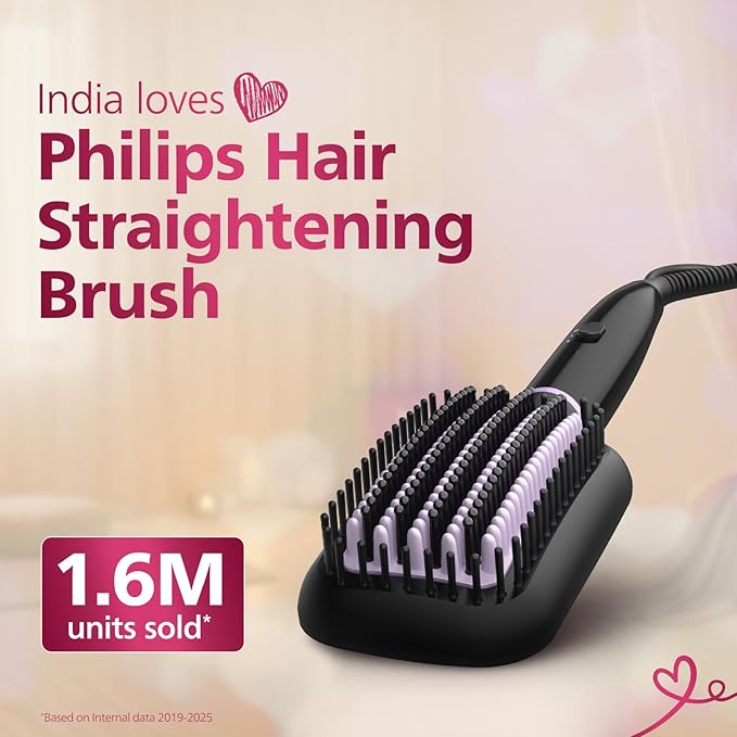 Philips Hair Straightener Brush BHH880