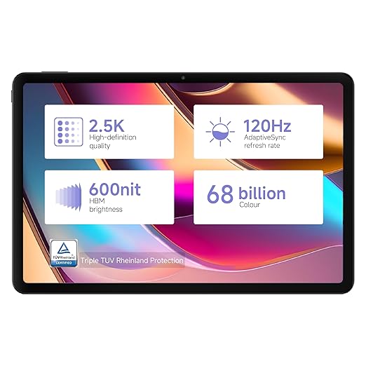 Redmi Pad Pro 5G | Snapdragon 7s Gen 2| 12.1-inch/30.7cm XL Display | 33+ Days Ultra-Long Standby | 10000mAh (typ) Battery | Powered by HyperOS | 8GB, 256GB | Wi-Fi 6 + 5G (TS)