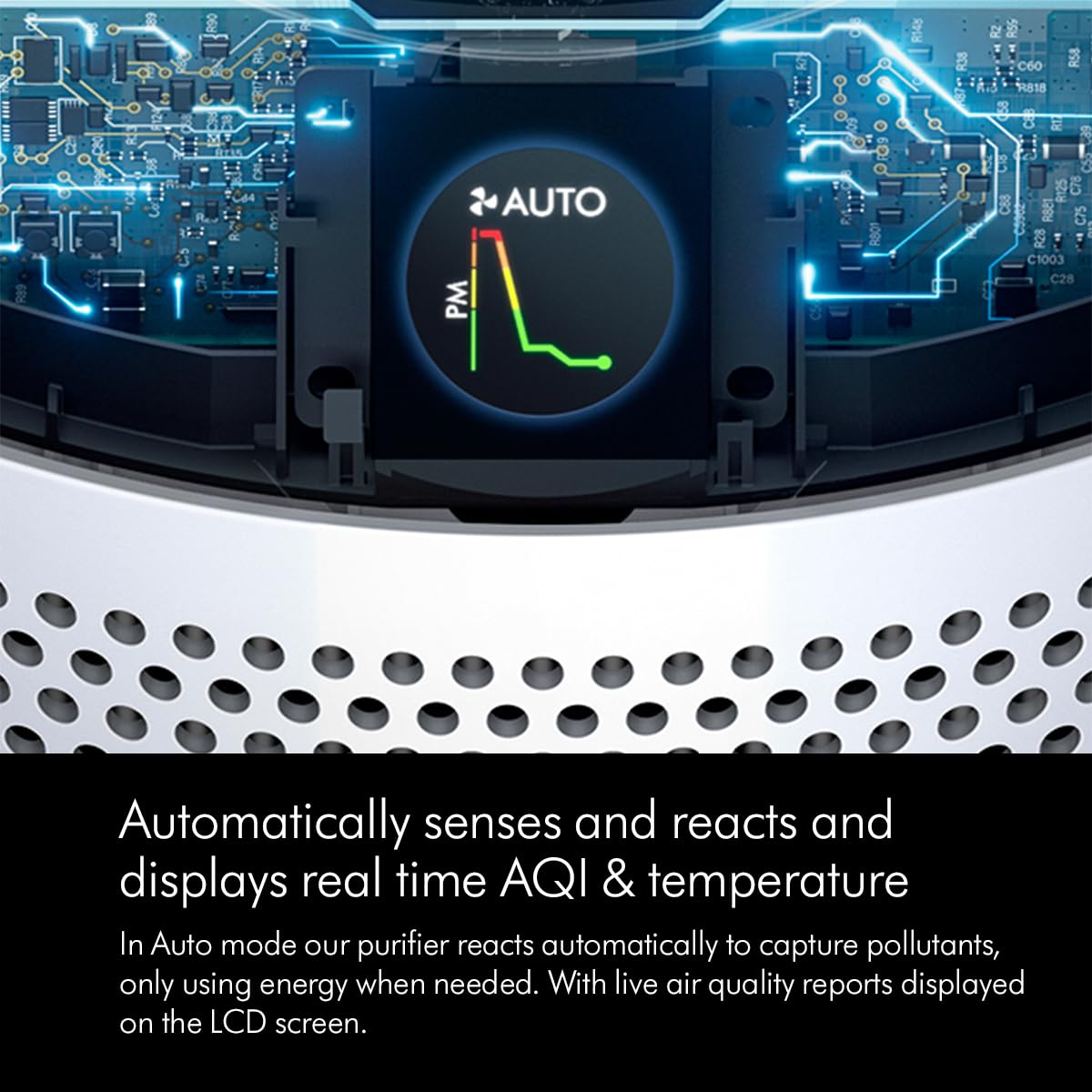 Dyson Air Purifier Hot+Cool Gen1-HP10 | 3in1-Heater, fan & purifier | Fully sealed to HEPA H13 | Removes 99.95% of allergens & pollutants as small as PM 0.1 Auto, Sleep & Night modes | 2 Year Warranty