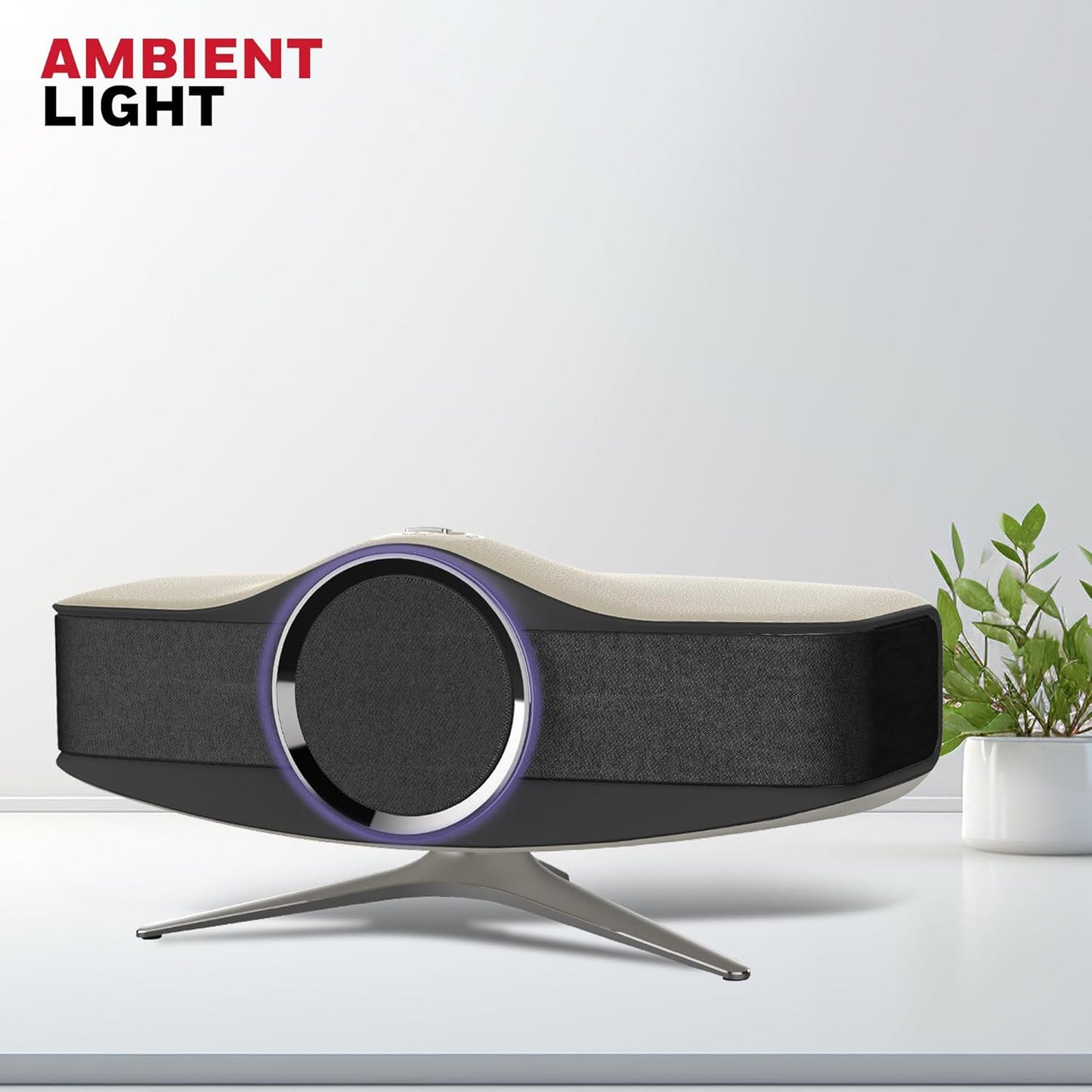 Honeywell New Launched Aviator Hi-Fi Speaker, 240W, 1MBPS+ Audio codec, TypeC & Lightning Dongle, Ambient Light, Deep Bass, Bluetooth V5.3-30m, 5 Amplification Channel, 3 Independent Sound Cavities (SD)