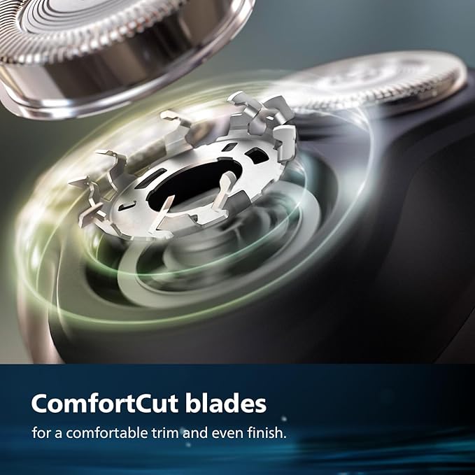 Philips Electric Shaver For Men, Skinprotect Technology, Wet And Dry Shave, 3D Floating Heads, 27 Self Sharpening Blades, Pop-Up Trimmer, Cordless, Waterproof X3063/03
