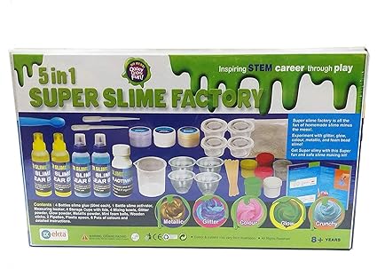 ekta 5 in 1 Super Slime Factory