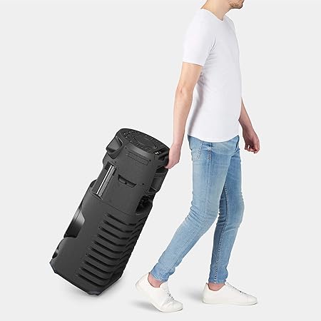 Sony MHC-V43D High Power Party Speaker with Bluetooth connectivity (Mic/Guitar, Jet Bass Booster, Gesture Control, USB, HDMI,CD/DVD) - Black (TS)