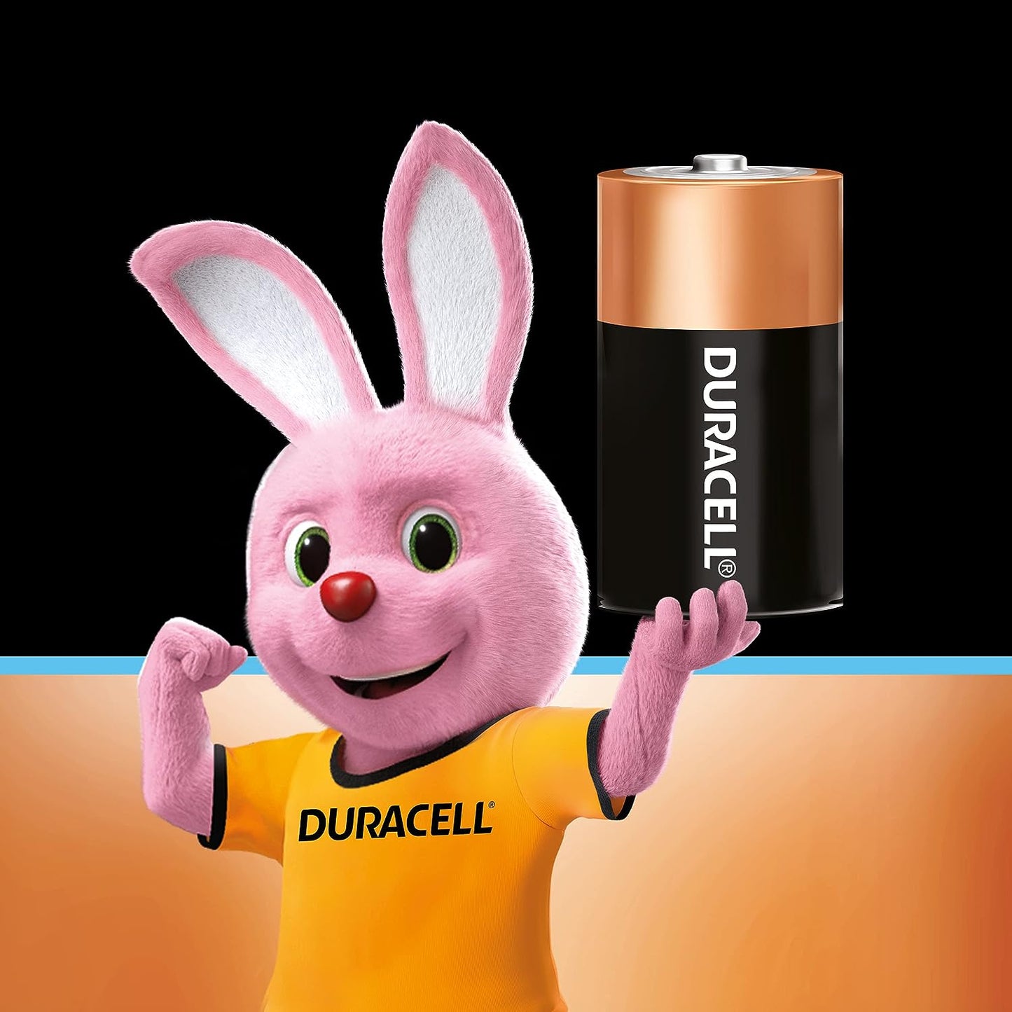 Duracell Ultra Alkaline D Battery, 2 Pcs