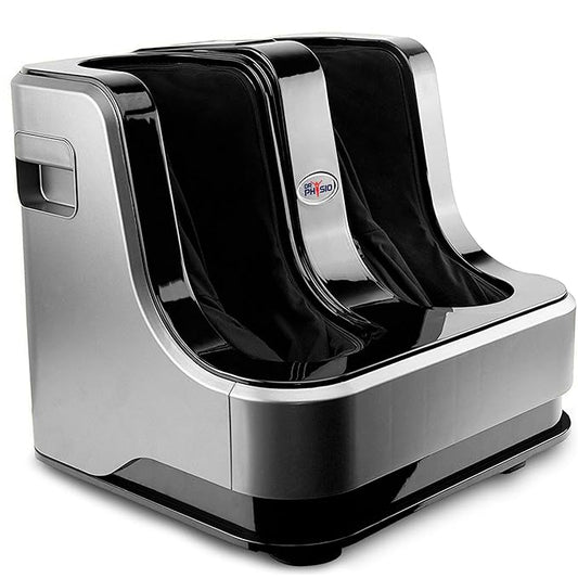 Dr Physio USA 1008 Electric Calf, Leg, & Foot Massager Machine for Pain Relief, Muscle Relaxation & Improving Blood Circulation with Rolling, Kneading & Vibration (TS)