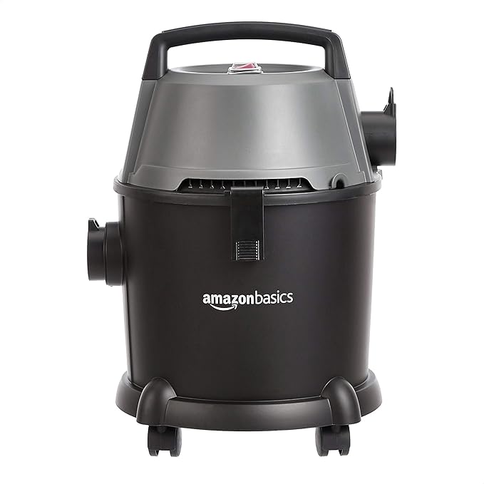 amazon basics Wet and Dry Vacuum Cleaner with 20 kPa Power Suction | Low Sound, High Energy Efficiency & Blower Function with 1 Year Warranty | 15 L | 1400 Watts | Multicolor