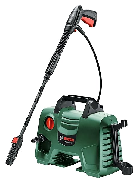 BOSCH Easy Aquatak 120 High Pressure Washer |1500-wt Motor | Max Pressure 120 Bar | Variable fan jet nozzle | Bosch Gun & Lance, Self-priming | Removing Heavy Dirt from Small Cars & Driveways | 4.7 Kg (RD)