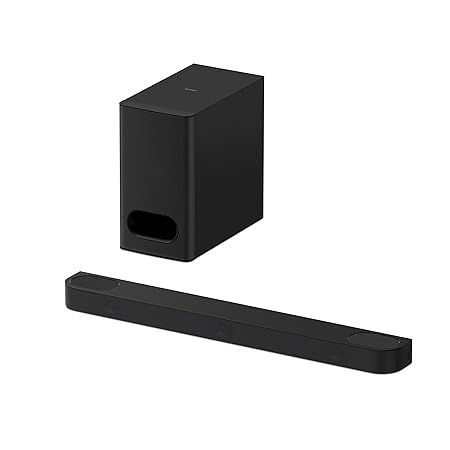 Sony Bravia Theatre Bar 6 HT-BD60 5.1(3.1.2 ch) Dolby Atmos Soundbar with Wireless Subwoofer, 2-Upfiring Speakers, S-Force & Vertical Surround Engine, Bluetooth, HDMI eARC. (TS)