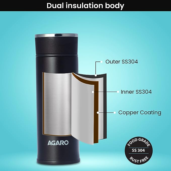 AGARO Elite Vacuum Flask 480ml