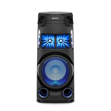 Sony MHC-V43D High Power Party Speaker with Bluetooth connectivity (Mic/Guitar, Jet Bass Booster, Gesture Control, USB, HDMI,CD/DVD) - Black (TS)