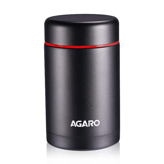 AGARO Grace Soup Flask 500ml Black