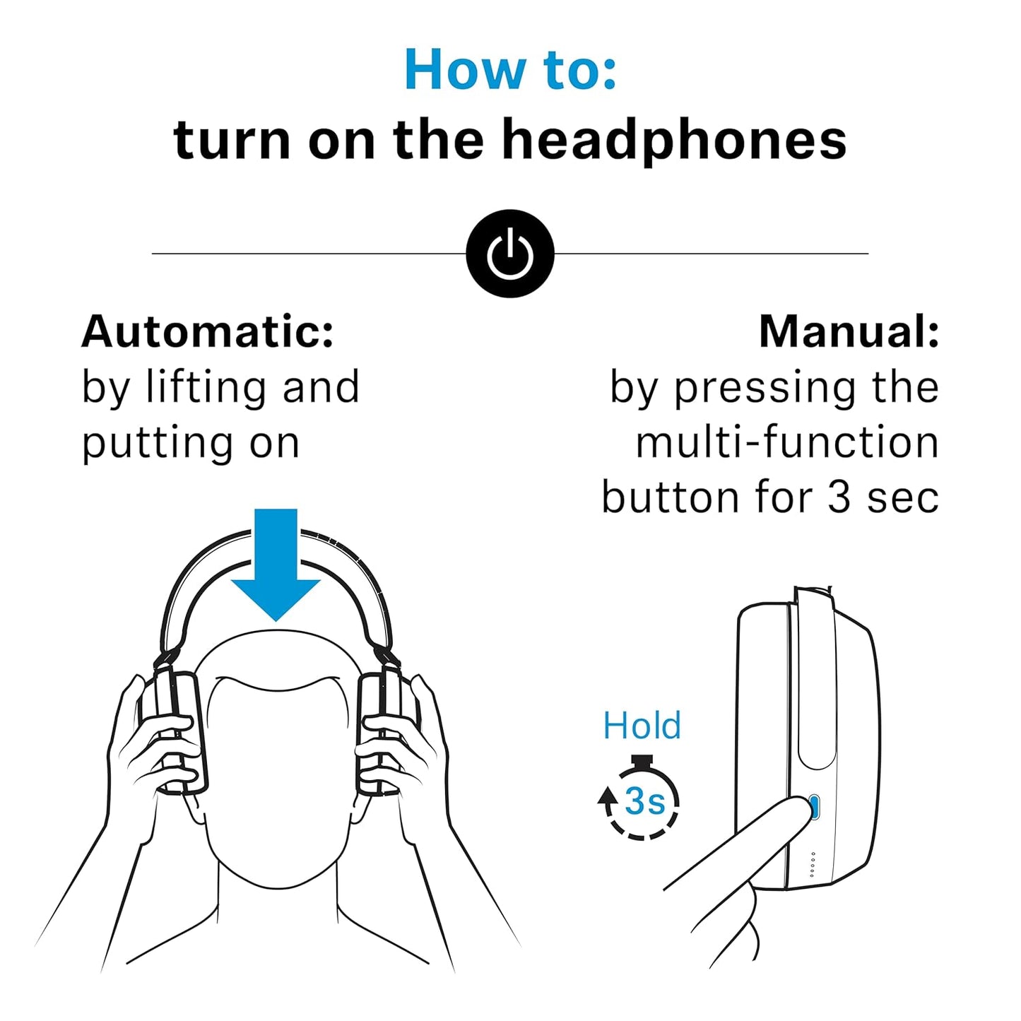 Sennheiser Momentum 4 Wireless Over Ear Headphones, German Design, ANC, 60h Battery, Customizable Sound, 4 Digital Mics for Crystal-Clear Calls, Multipoint Connectivity, 1 Yr Warranty, Graphite
