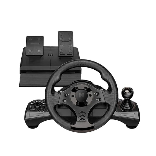 Nitho Drive PRO V16 Gaming Racing Wheel with Shifter and Floor Pedals, Steering Wheel for PC, PS4, Xbox One, Xbox Series X|S, Nintendo Switch, 270 Degree Driving Car Simulator