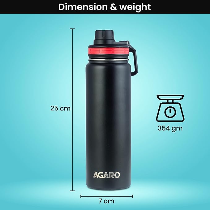 AGARO Imperial Vacuum Flask Black