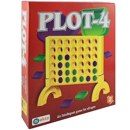 EKTA Plot-4 Board Game for Family (Multicolour), All Age, Multicolor