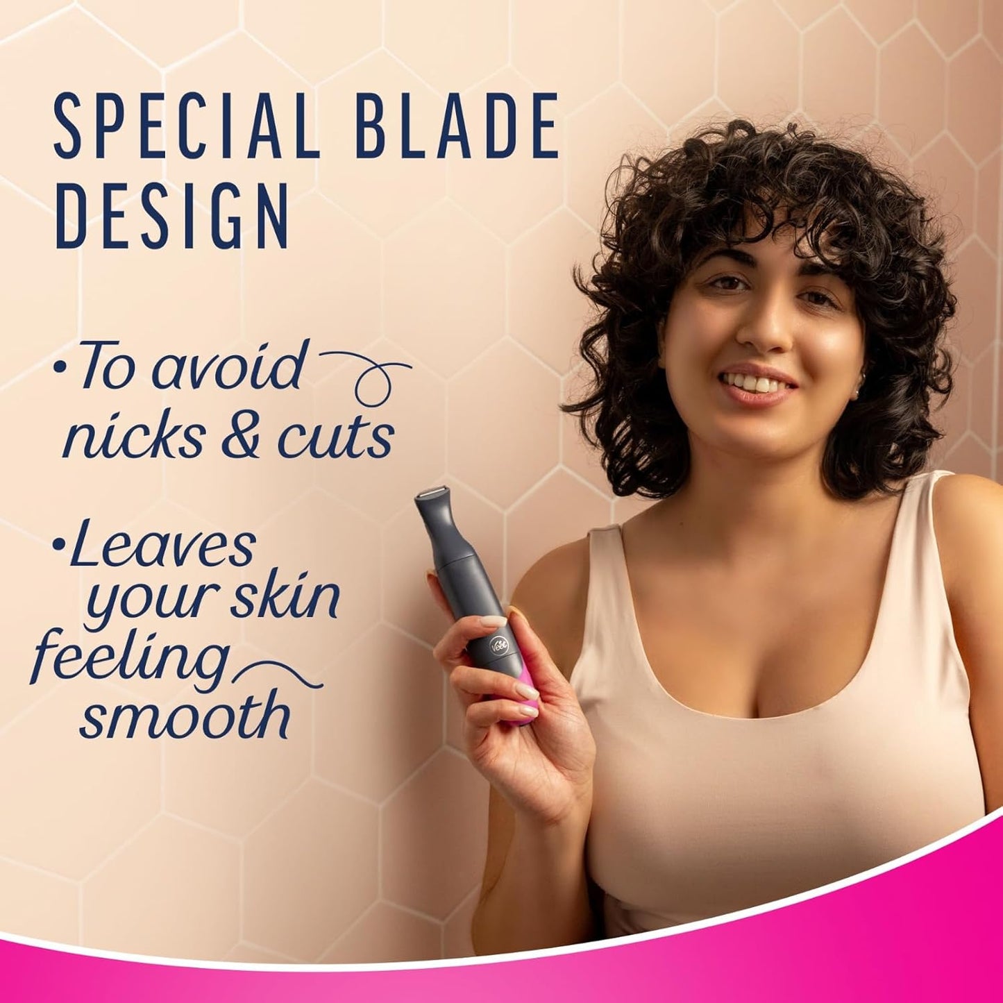 Veet Women Trimmer |All-in-One Full Body Trimmer for Women | Full Body, Bikini, Face & Eyebrow | No Nicks & Cuts | Hair Removal | Bikini Trimmer | Eyebrow Trimmer