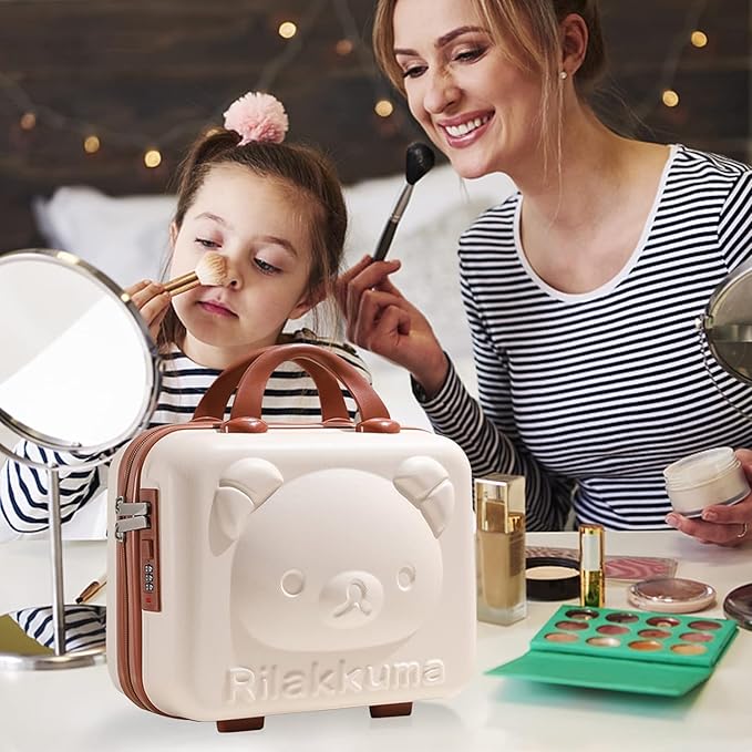 SCOFFCO Kids Carry-On Travel Bag with Lock 659 (WPT) – Hard Shell Compact Suitcase with Secure Lock & Top Handle for Kids