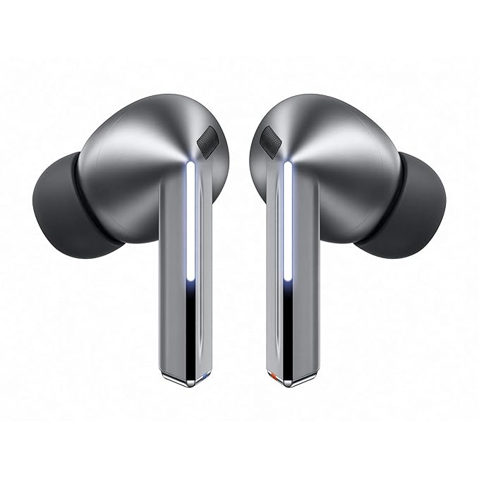 Samsung Galaxy Buds3 Pro Wireless Earbuds, Powered by Galaxy AI, IP57, Active Noise Cancellation, Adaptive Noise Control, 37hrs Battery, 360 Surround Sound, Pinch Controls, Galaxy Ecosystem, (TS)