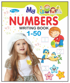 Kamal English Writing Book Of Numbers 1 To 50 | Smart Books For Smart Kids | Pack of 1