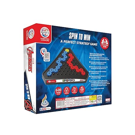 Ratna's Spin to Win Avengers a Perfect Strategy Game for Kids 6+ Years